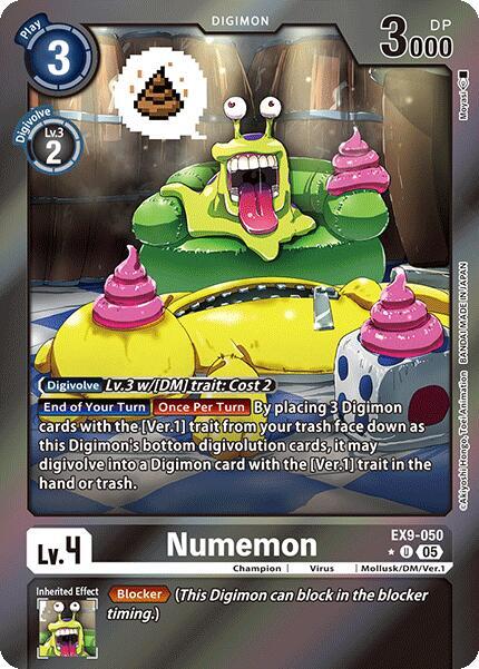 Numemon Limited Foil EX9-050 U (Versus Monsters)  - Foil