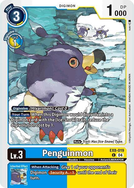Penguinmon EX8-019 C (Chain of Liberation) 
