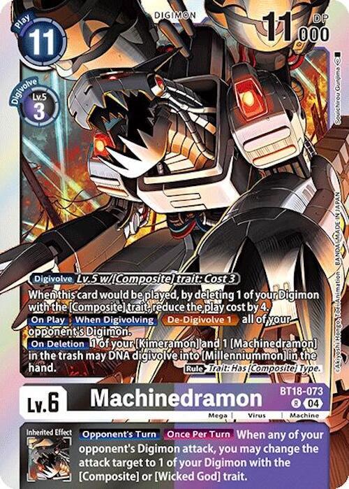 Machinedramon BT18 073 BT18-073 R (Release Special Booster 2.0)  - Foil