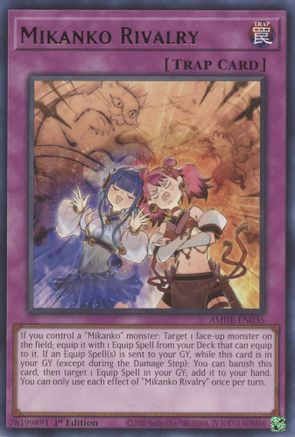 Mikanko Rivalry (AMDE-EN036) - Rare - 1st Edition - Amazing Defenders