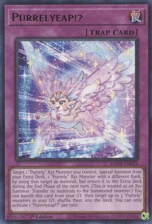 Purrelyeap!? (AMDE-EN024) - Rare - 1st Edition - Amazing Defenders