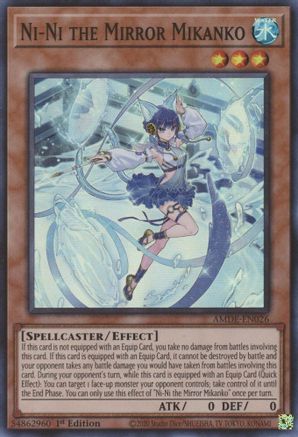 Ni-Ni the Mirror Mikanko (AMDE-EN026) - Super Rare - 1st Edition - Amazing Defenders