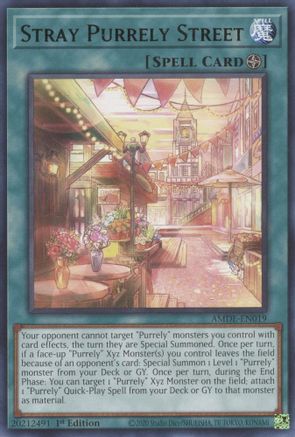 Stray Purrely Street (AMDE-EN019) - Rare - Amazing Defenders
