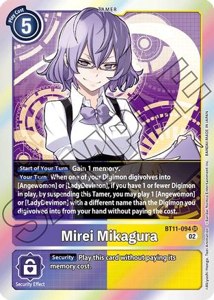 Mirei Mikagura (BT11-094) Foil Super Rare - Dimensional Phase