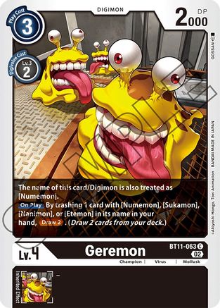Geremon (BT11-063)  Common - Dimensional Phase