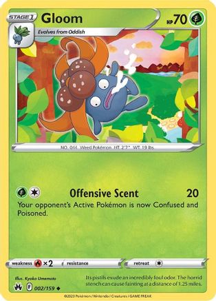 Gloom 2/159  - Uncommon - Crown Zenith