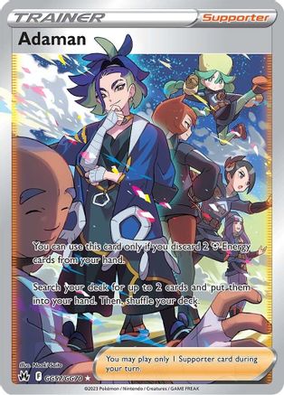 Adaman GG57/70 Holofoil - Ultra Rare - Crown Zenith: Galarian Gallery
