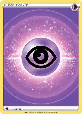 Psychic Energy (Texture Full Art) 156/159 Holofoil - Ultra Rare - Crown Zenith