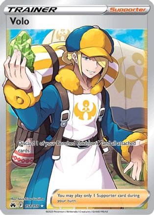 Volo (Full Art) 151/159 Holofoil - Ultra Rare - Crown Zenith