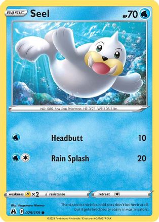 Seel 29/159  - Common - Crown Zenith