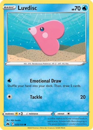 Luvdisc 35/159  - Common - Crown Zenith