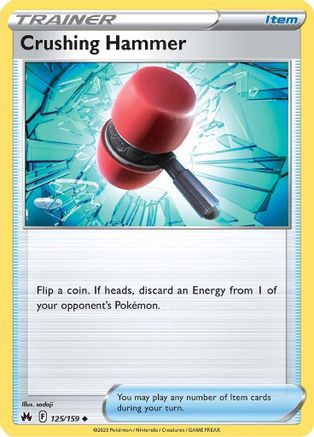 Crushing Hammer 125/159  - Uncommon - Crown Zenith
