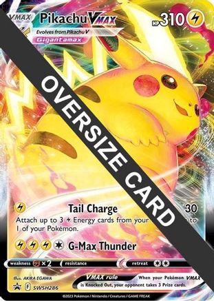 Pikachu VMAX - SWSH286 SWSH286 Holofoil - Promo - Jumbo Cards