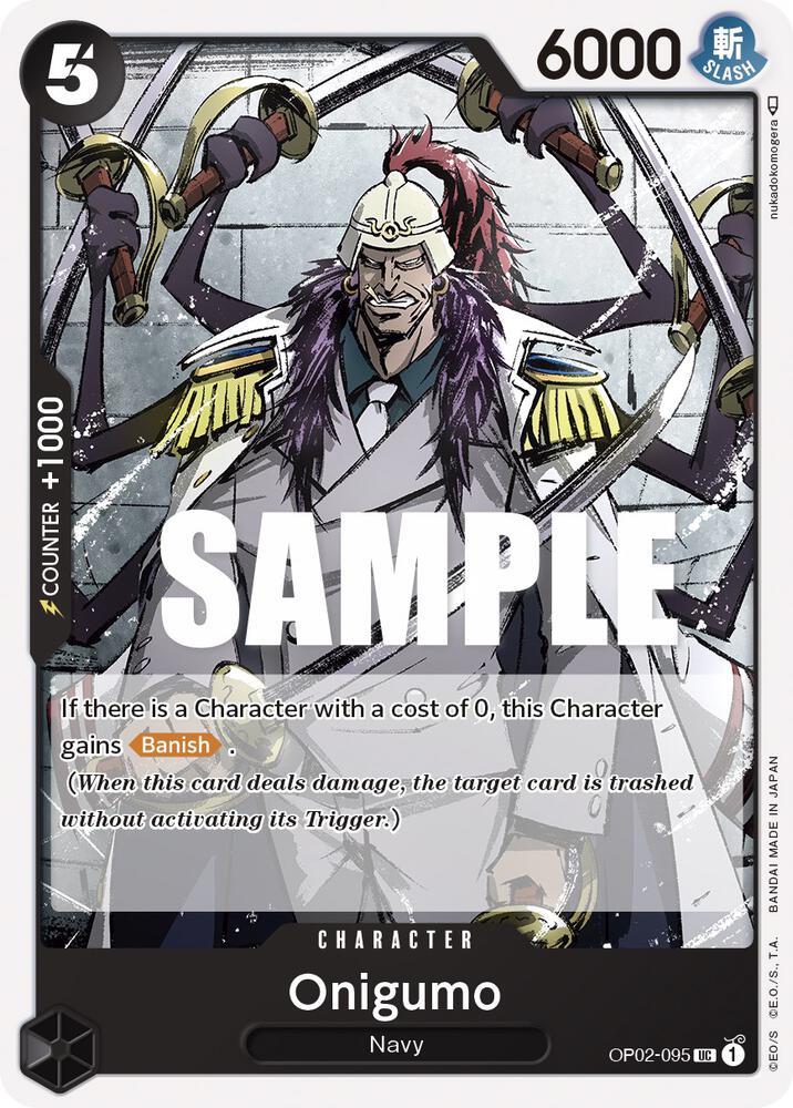 Onigumo OP02-095 (Paramount War) 