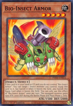 Bio-Insect Armor (PHHY-EN014) - Common - 1st Edition - Photon Hypernova
