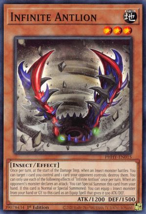 Infinite Antlion (PHHY-EN015) - Common - 1st Edition - Photon Hypernova