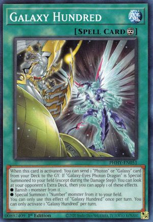 Galaxy Hundred (PHHY-EN051) - Common - 1st Edition - Photon Hypernova