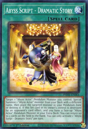 Abyss Script - Dramatic Story (PHHY-EN064) - Common - Photon Hypernova