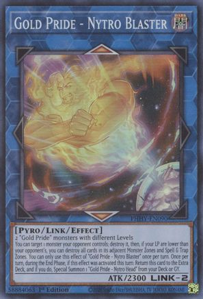 Gold Pride - Nytro Blaster (PHHY-EN090) - Super Rare - 1st Edition - Photon Hypernova