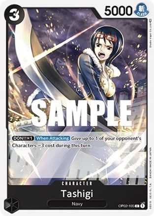 Tashigi (OP02-105) - Normal Common - Paramount War