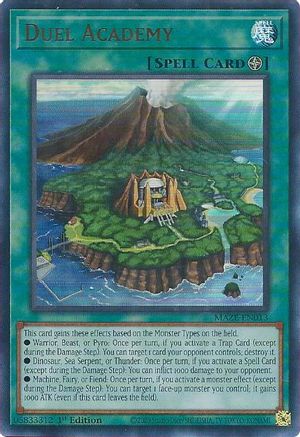 Duel Academy (MAZE-EN013) - Ultra Rare - Maze of Memories