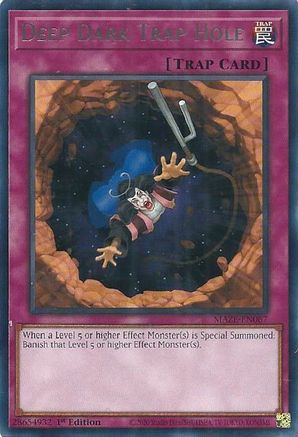Deep Dark Trap Hole (MAZE-EN067) - Rare - Maze of Memories