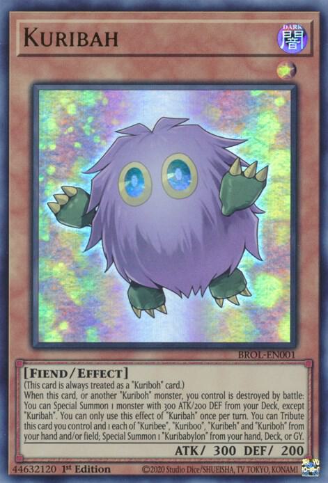 Kuribah BROL-EN001 (Brothers of Legend)  - 1st Edition