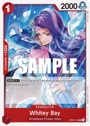 Whitey Bay (OP02-014) - Normal Uncommon - Paramount War