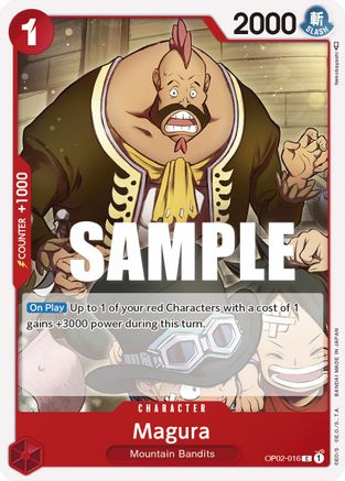 Magura (OP02-016) - Normal Common - Paramount War