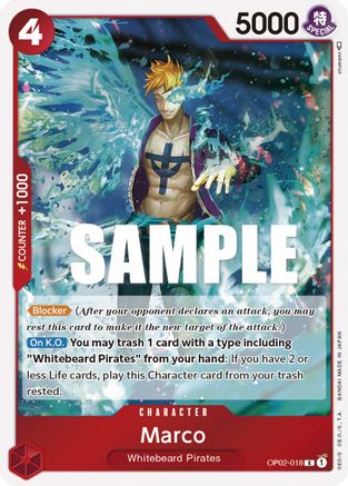 Marco (OP02-018) - Foil Rare - Paramount War