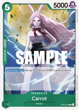 Carrot (OP02-029) - Foil Rare - Paramount War