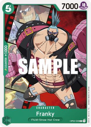 Franky (OP02-039) - Normal Common - Paramount War