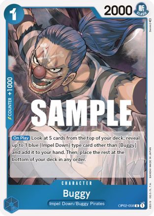 Buggy (OP02-058) - Foil Rare - Paramount War