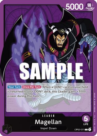Magellan (071) (OP02-071) - Normal Leader - Paramount War