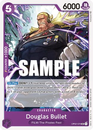 Douglas Bullet (OP02-079) - Normal Uncommon - Paramount War
