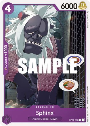 Sphinx (OP02-088) - Normal Common - Paramount War