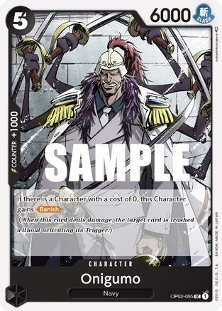 Onigumo (OP02-095) - Normal Uncommon - Paramount War