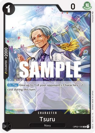 Tsuru (OP02-106) - Normal Uncommon - Paramount War
