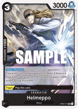 Helmeppo (OP02-113) - Normal Uncommon - Paramount War