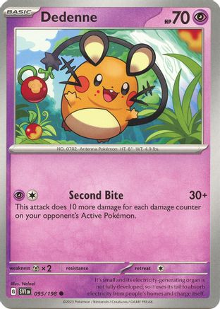 Dedenne - 095/198 95  - Common - SV01: Scarlet & Violet Base Set