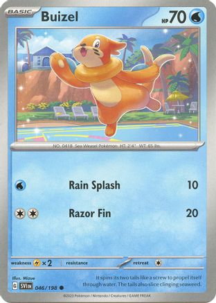 Buizel 46  - Common - SV01: Scarlet & Violet Base Set