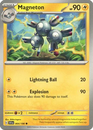 Magneton 64  - Common - SV01: Scarlet & Violet Base Set