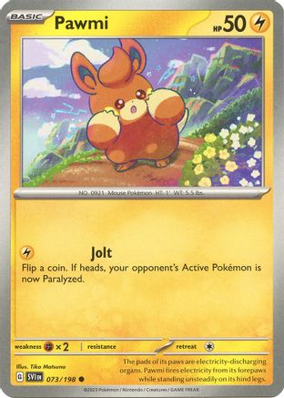 Pawmi - 073/198 73  - Common - SV01: Scarlet & Violet Base Set