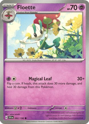 Floette 92  - Common - SV01: Scarlet & Violet Base Set