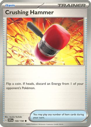 Crushing Hammer 168  - Common - SV01: Scarlet & Violet Base Set