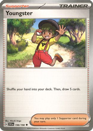 Youngster 198  - Uncommon - SV01: Scarlet & Violet Base Set