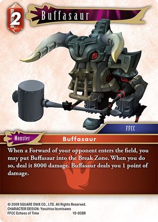 Buffasaur (19-008R) - Rare - From Nightmares