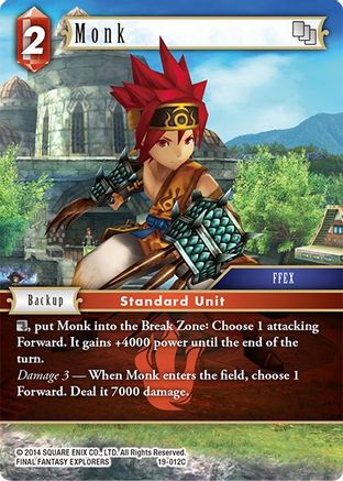 Monk (19-012C) (19-012C) - Common - From Nightmares