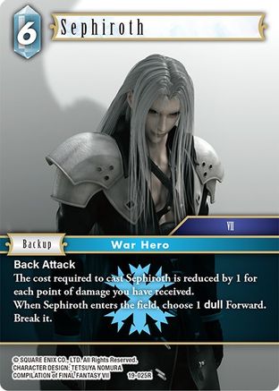 Sephiroth (19-025R) - Rare - From Nightmares