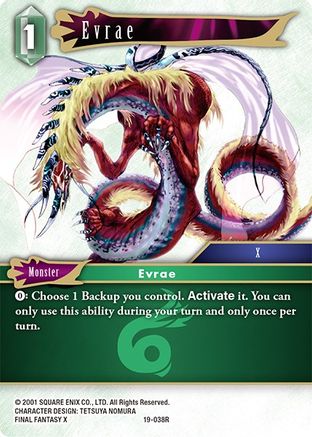 Evrae (19-038R) - Rare - From Nightmares